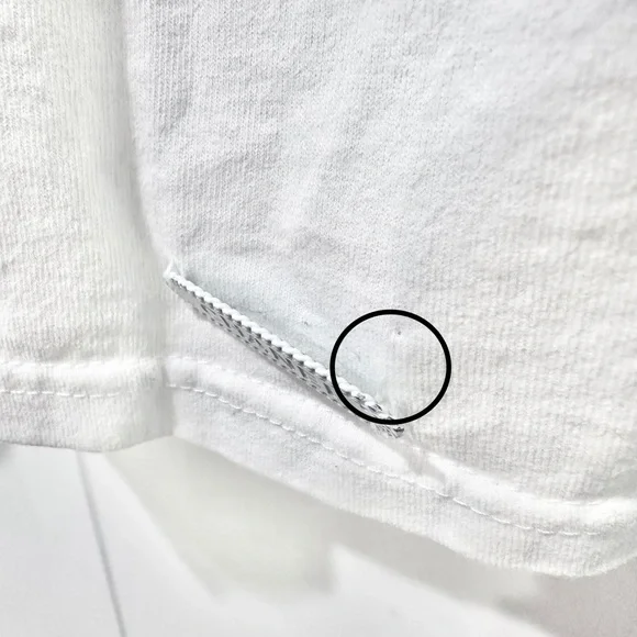 Chanel Coco Mark Star Embroidery T-Shirt In White Size Small - Picture 5 of 9